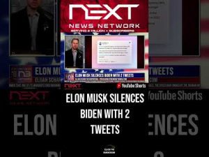 Read more about the article Elon Musk SILENCES Biden with 2 Tweets #shorts