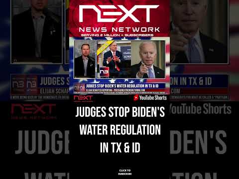 You are currently viewing Judges Stop Biden’s Water Regulation in TX & ID #shorts