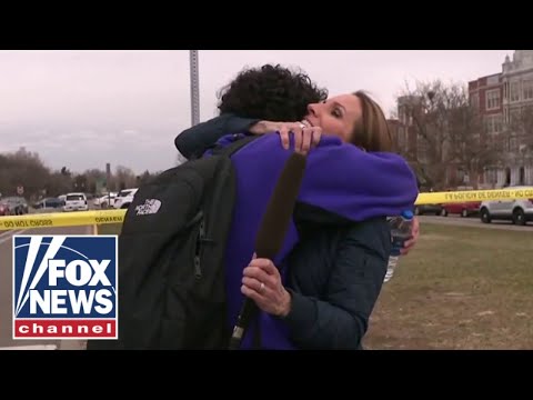 You are currently viewing Fox reporter reunited with son live on air in emotional moment after school shooting