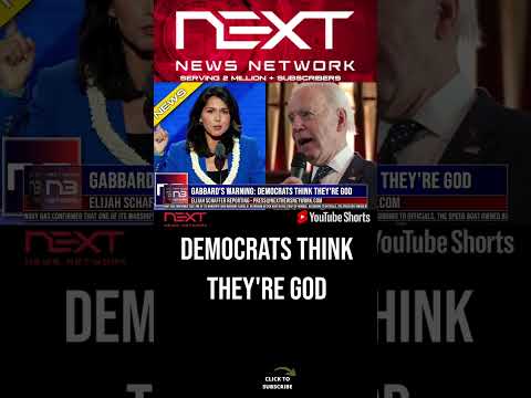 You are currently viewing Gabbard’s Warning: Democrats Think They’re God #shorts