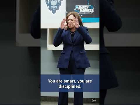 You are currently viewing Watch Kamala Harris talk to grown men like they’re KIDS!