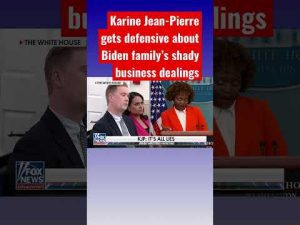 Read more about the article Karine Jean-Pierre denies Biden family’s shady China ties: It’s all lies #shorts