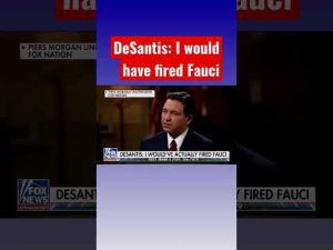 Read more about the article DeSantis: Fauci for way too big for his britches #shorts