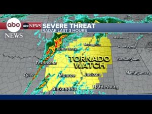 Read more about the article Dangerous tornado threat in southern US