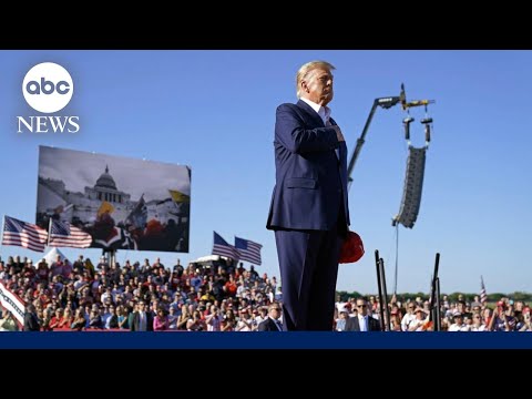 You are currently viewing Trump holds 1st campaign rally for 2024 run amid ongoing investigations | GMA