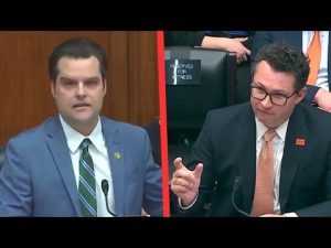 Read more about the article Matt Gaetz CONFRONTS Witness on Gov’t ILLEGALLY Targeting Gun Owners