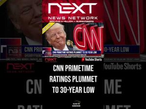 Read more about the article CNN Primetime Ratings Plummet to 30-Year Low #shorts