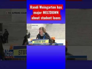 Read more about the article Randi Weingarten erupts over student loans outside Supreme Court #studentloans