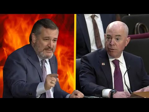 You are currently viewing EXPLOSIVE: Cruz Leaves Mayorkas in SHOCK During FIERY Immigration Debate