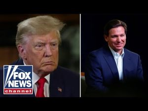 Read more about the article Donald Trump talks relationship with rumored 2024 rival Ron DeSantis