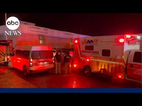 You are currently viewing 38 killed in fire in Mexico migrant detention camp l GMA