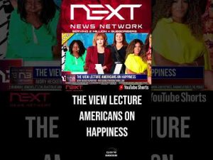 Read more about the article The View Lecture Americans on Happiness #shorts