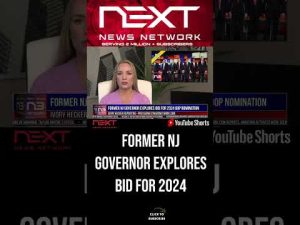 Read more about the article Former NJ Governor Explores Bid for 2024 GOP Nomination #shorts