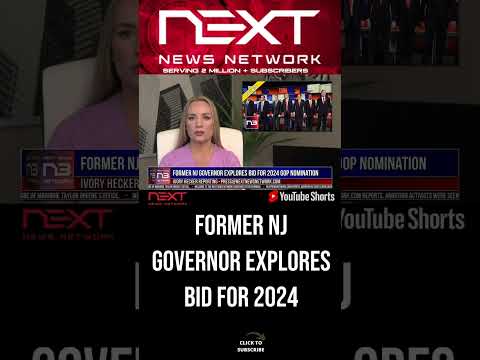You are currently viewing Former NJ Governor Explores Bid for 2024 GOP Nomination #shorts