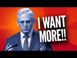 Read more about the article Merrick Garland BEGS for a Bigger DOJ