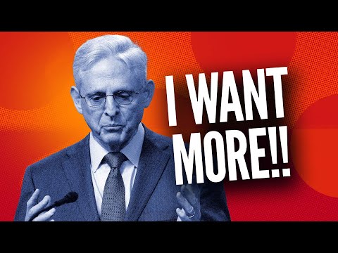 You are currently viewing Merrick Garland BEGS for a Bigger DOJ