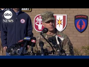 Read more about the article Fort Campbell holds presser following Black Hawk crash that killed 9 service members