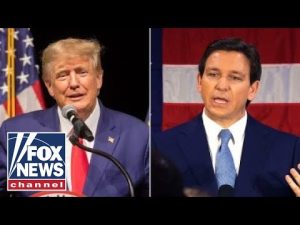 Read more about the article Trump widens lead over DeSantis ahead of 2024, Fox poll shows