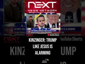 Read more about the article Ex-Rep. Kinzinger: Adoration of Trump like Jesus is Alarming #shorts