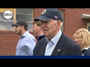 Read more about the article Biden says federal government ‘not leaving’ areas hit by deadly tornadoes