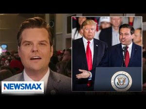 Read more about the article Rep. Matt Gaetz: If I had to choose between Trump & DeSantis…