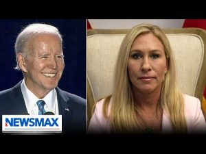 Read more about the article Rep. Marjorie Taylor Greene reacts to Biden calling her out