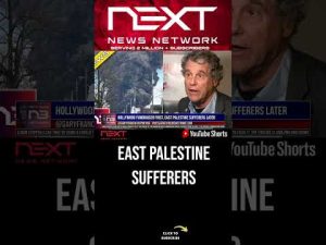 Read more about the article Hollywood Fundraiser First, East Palestine Sufferers Later #shorts