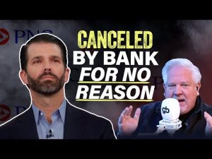 Read more about the article Donald Trump Jr. SLAMS bank: ‘They’ll do this to ANYONE’