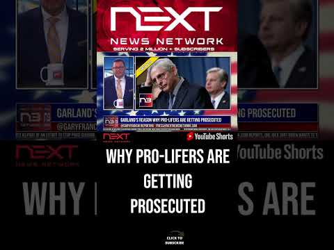 You are currently viewing Garland’s Reason Why Pro-Lifers Are Getting Prosecuted #shorts