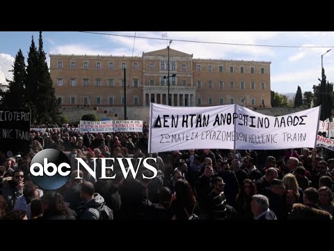 You are currently viewing Fallout from horrific train crash in Greece