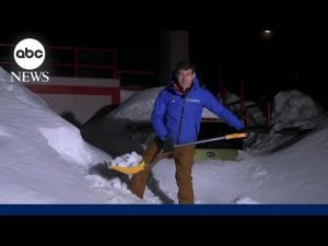 Read more about the article People rescued from being trapped by California snow, as the state braces for another round l GMA