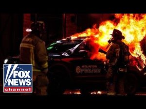 Read more about the article ‘The Five’: Antifa thugs just tried to burn down a police facility