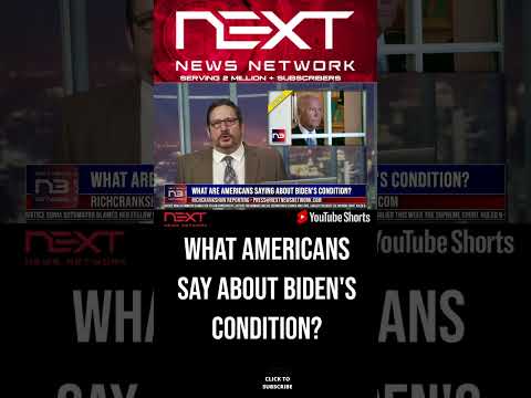 You are currently viewing What Are Americans Saying About Biden’s Condition? #shorts