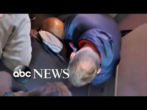 You are currently viewing Video shows man subdued after alleged midair attack