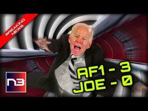 Read more about the article Air Force One Stairs Strike AGAIN – Watch Biden Nearly Faceplant while Climbing up to the Aircraft