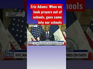 Read more about the article WATCH: Eric Adams gets in trouble with the media over remarks #shorts
