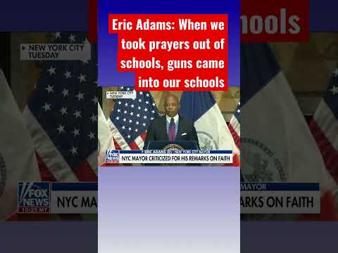 You are currently viewing WATCH: Eric Adams gets in trouble with the media over remarks #shorts