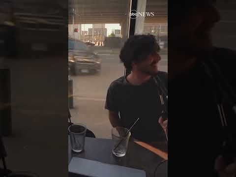 You are currently viewing Podcast interrupted when SUV slams into Houston cafe | ABC News
