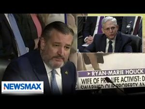 Read more about the article WATCH: Ted Cruz questions Garland about treatment of pro-life activists