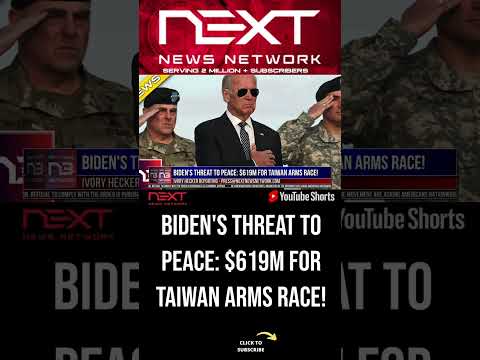 You are currently viewing Biden’s threat to peace: $619M for Taiwan arms race! #shorts
