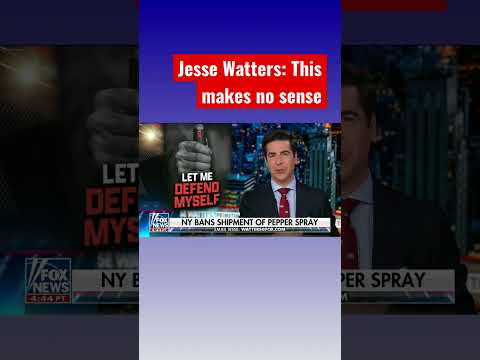 You are currently viewing Jesse Watters: Buying mace in Manhattan is almost as hard as getting a gun #shorts