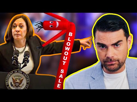 You are currently viewing WATCH Kamala Harris Do Her Best Tube Man Impression
