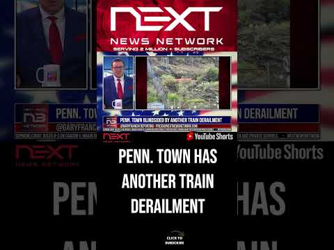 You are currently viewing Penn. Town Blindsided by Another Train Derailment #shorts