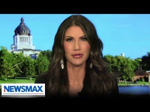 Read more about the article Stories of girls getting hurt are tragic: Kristi Noem SLAMS trans sports | Carl Higbie FRONTLINE