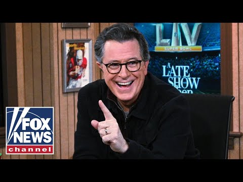 You are currently viewing Stephen Colbert mocks Biden over 2024 gaffe