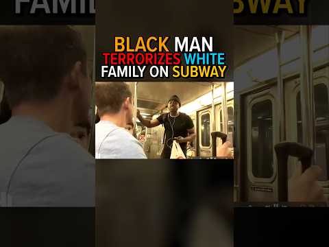 You are currently viewing Black Racist Threatens Whites on Subway!