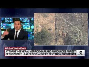 Read more about the article Watch LIVE  – Probable cause arrest made in classified documents leak: ABC News Live