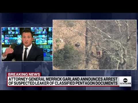 You are currently viewing Watch LIVE  – Probable cause arrest made in classified documents leak: ABC News Live