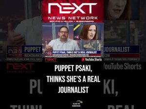 Read more about the article Puppet Psaki, Thinks she’s a Real Journalist #shorts