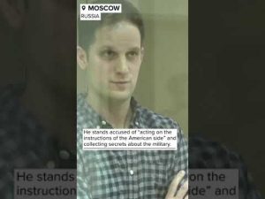 Read more about the article Wall Street Journal reporter Evan Gershkovich seen for first time in weeks during court hearing
